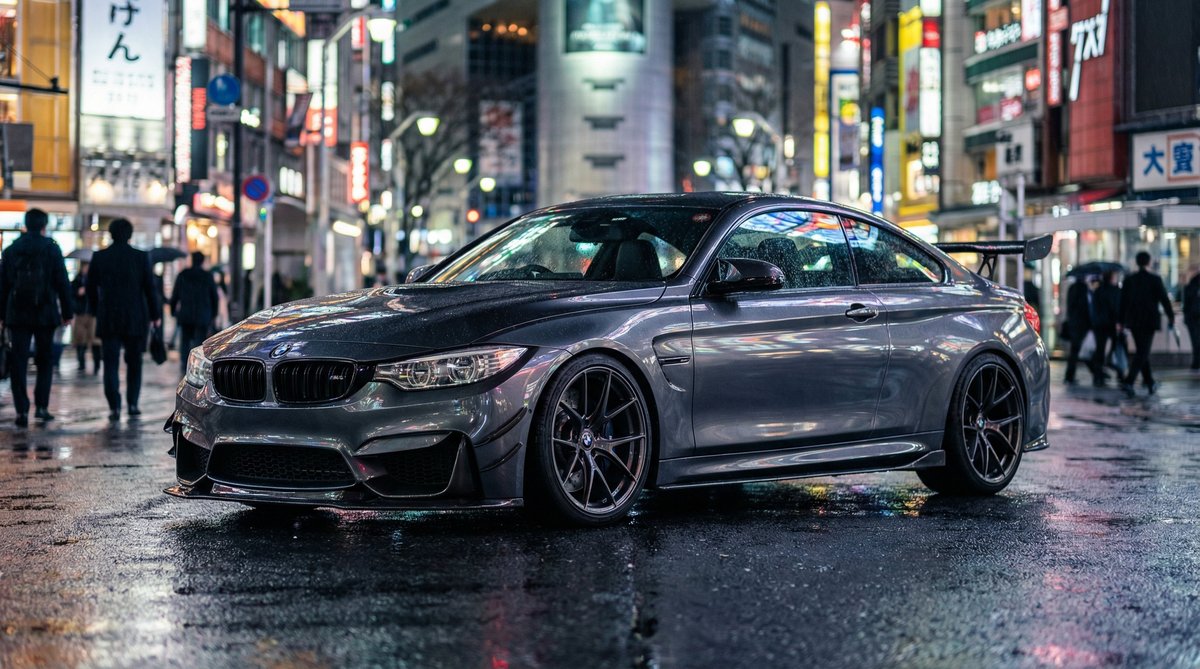 黄色仓库宝马M4改装视频